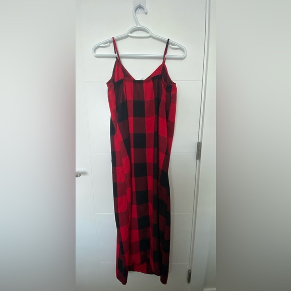 Old Navy Plaid Dress Size Small/Tall BNWT - Picture 4 of 7